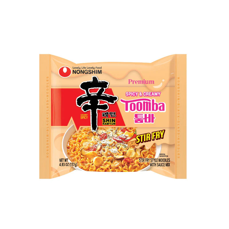 Shin Ramen Toomba Dulce Cremoso 16 piezas de 137 g c/u